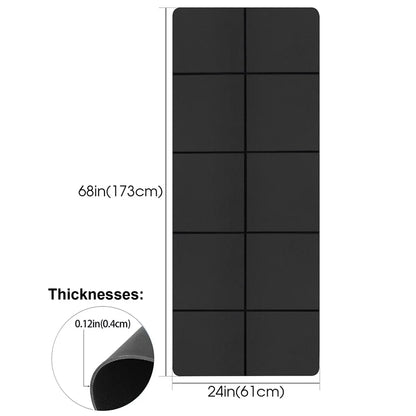 4mm Yoga Mat EVA Foam Exercise Mat for Yoga & Pilates