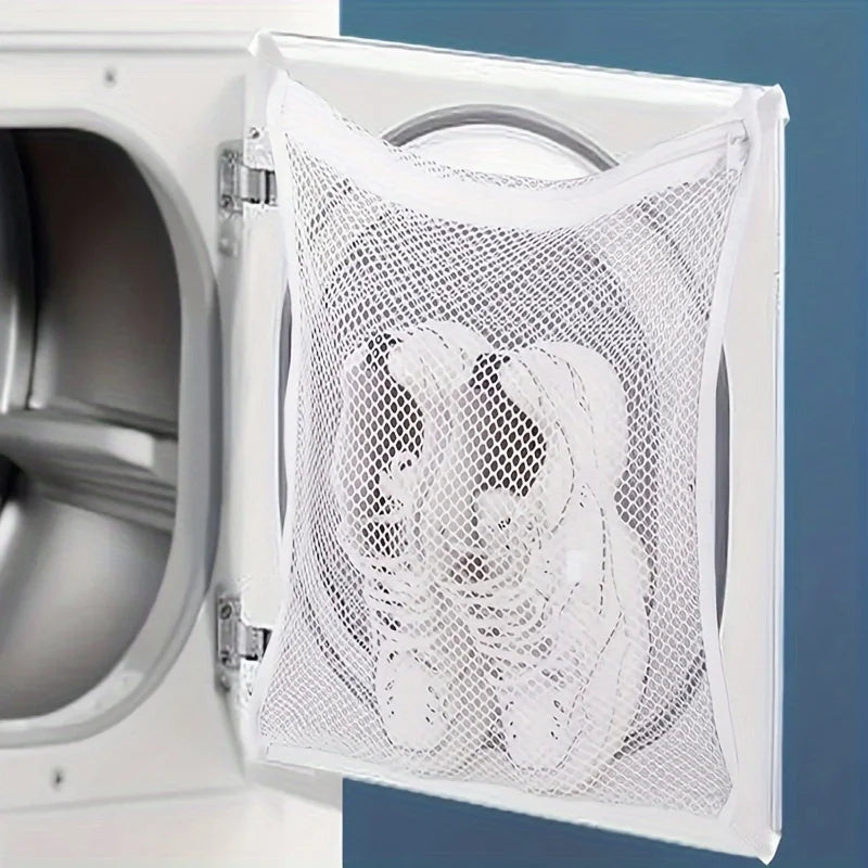 Sneaker Dryer Bag – Reusable Mesh Shoe Washer Bag with Zipper
