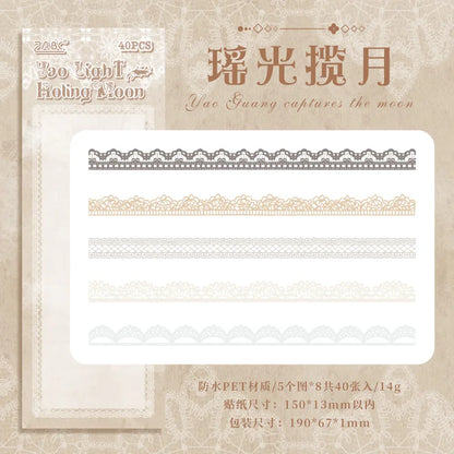 Scrapbook Stickers 40-Piece Set