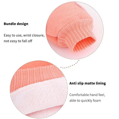 Exfoliating Shower Gloves Body Scrub Mitt for Bath & Spa