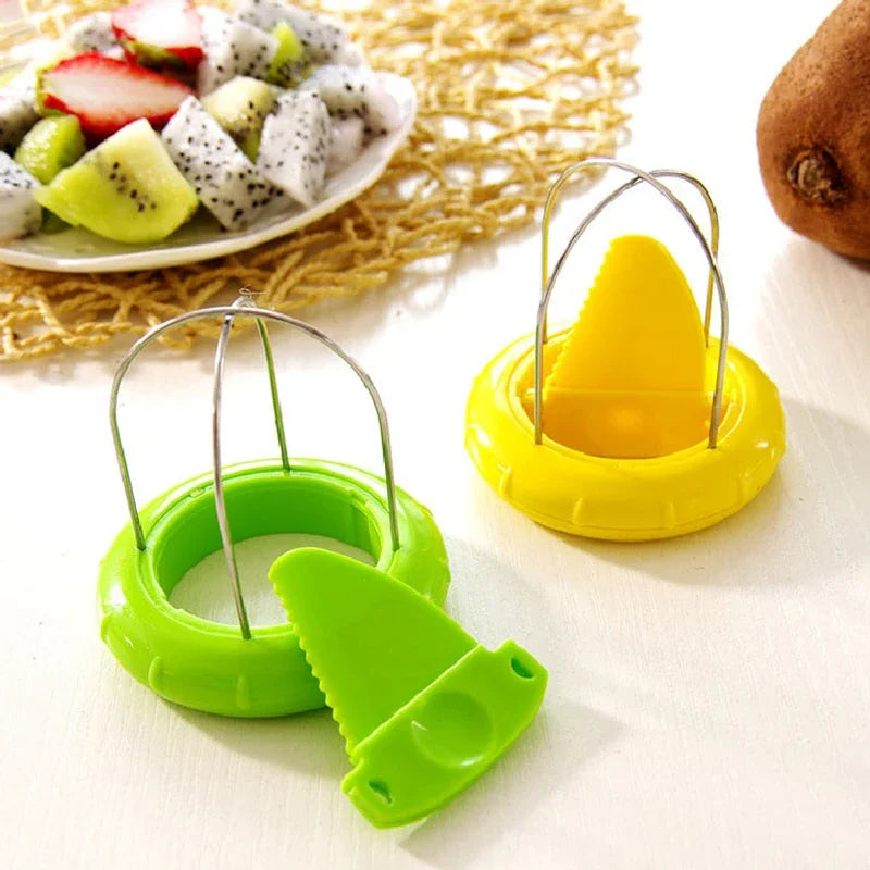Kiwi Fruit Peeler & Slicer Stainless Steel Cutter Kitchen Tool