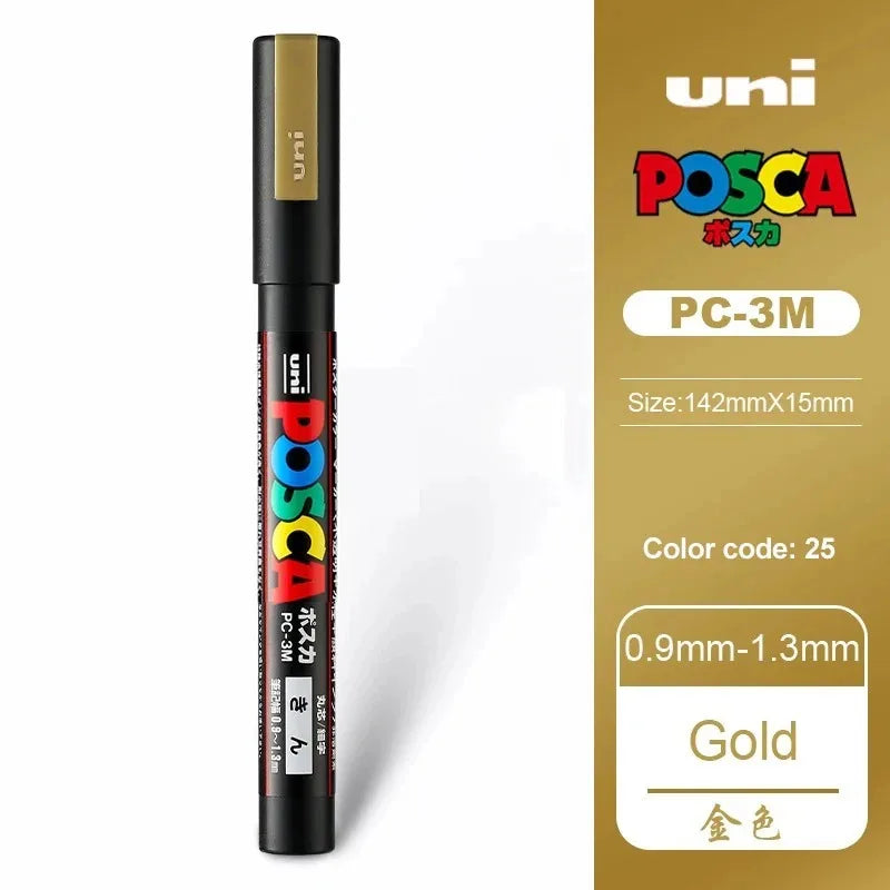 Acrylic Paint Markers – Permanent Art Pens for Rock, Glass & Fabric
