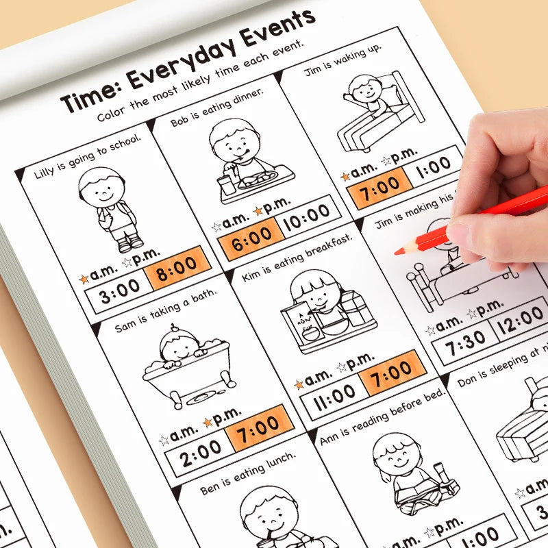 Time Learning Workbook