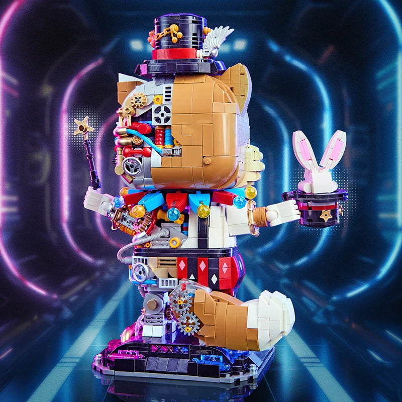 Mechanical Squirrel Building Block Set