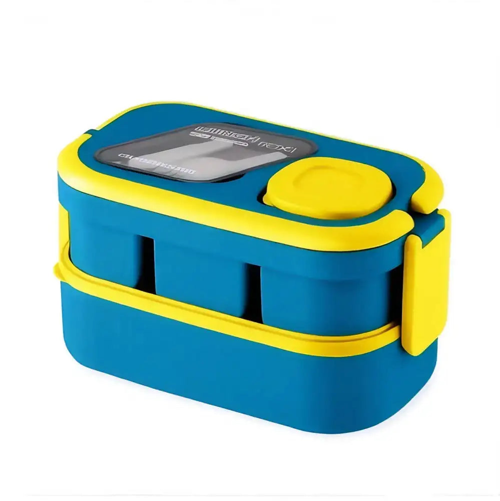 Stackable Bento Box Leak-Proof Lunch Container With Spoon & Fork