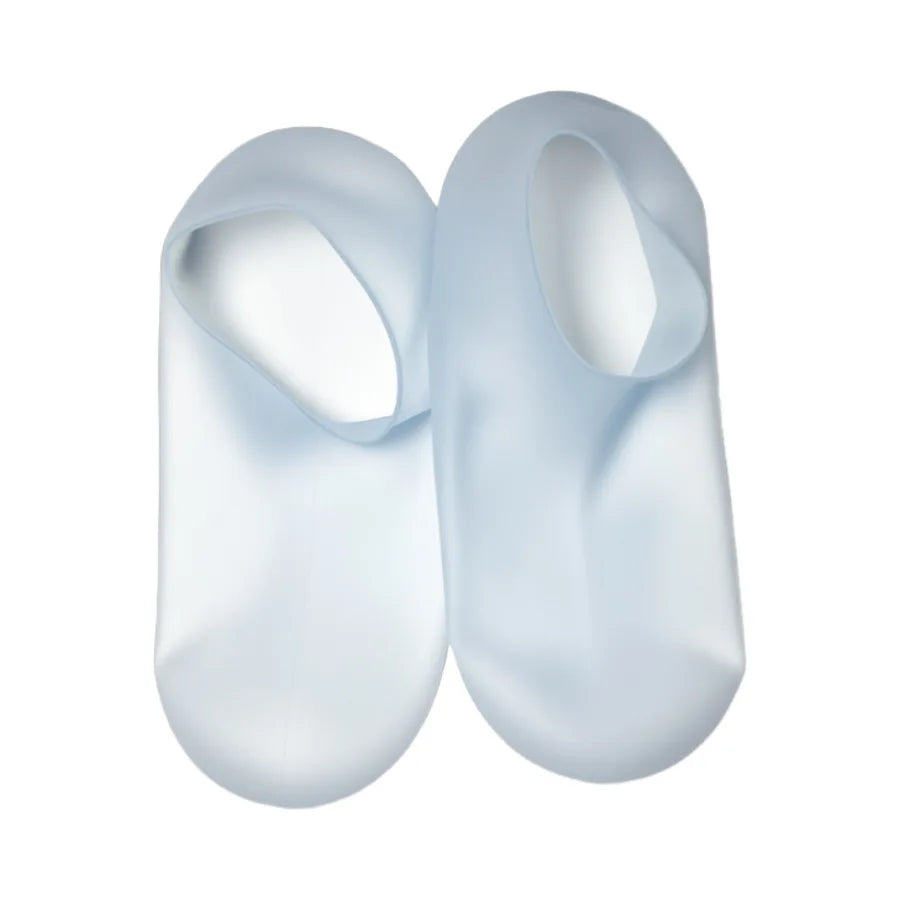 Moisturizing Foot Socks for Dry & Cracked Feet Silicone Heel Care