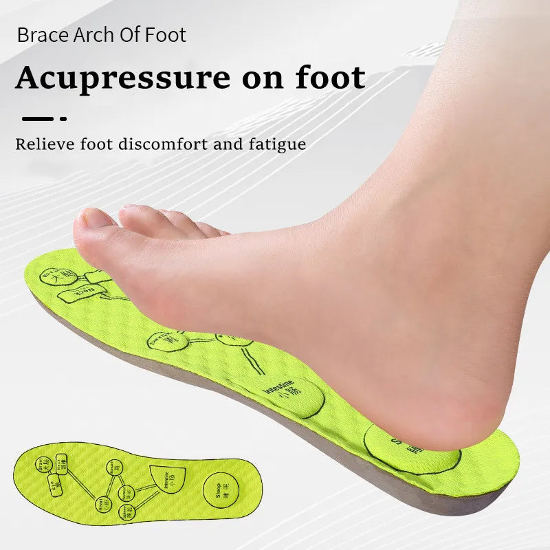 Massage Insoles Acupressure EVA Cushion Breathable Shoe Inserts