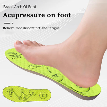 Massage Insoles Acupressure EVA Cushion Breathable Shoe Inserts