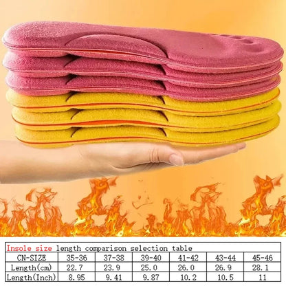 Warm Insoles Soft EVA Cushion Arch Support Shoe Inserts