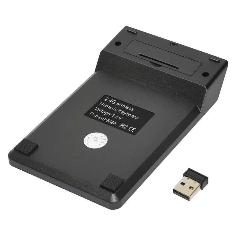 Wireless Numeric Keypad 2.4G USB External Number Pad