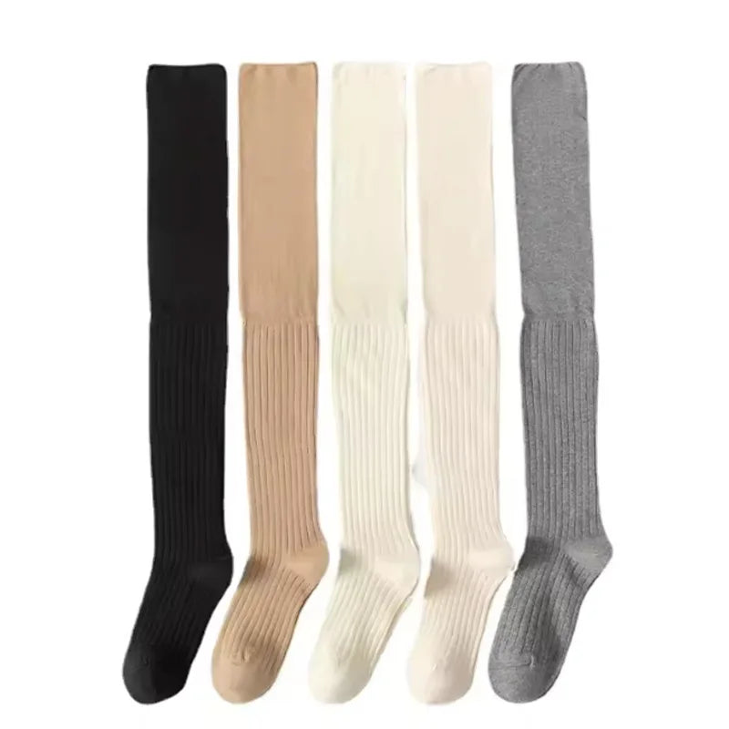 Women’s Thigh High Socks – Warm Knitted Boot Style