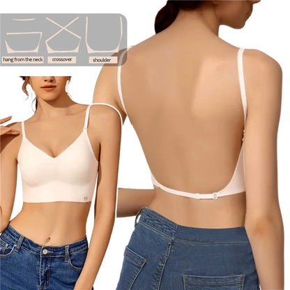 Invisible Plunge Bra – Backless Seamless Bra for Dresses