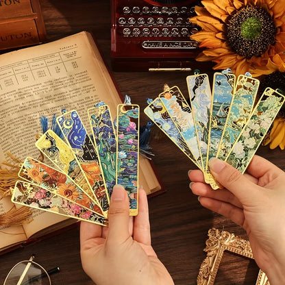 Metal Bookmarks – Vintage Tassel Bookmark for Book Lovers