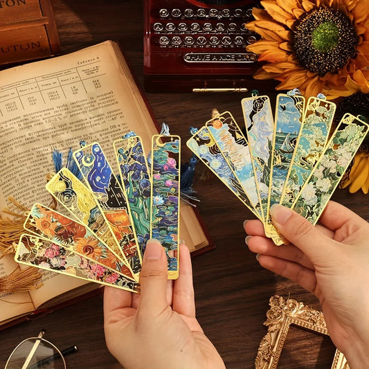 Metal Bookmarks – Vintage Tassel Bookmark for Book Lovers