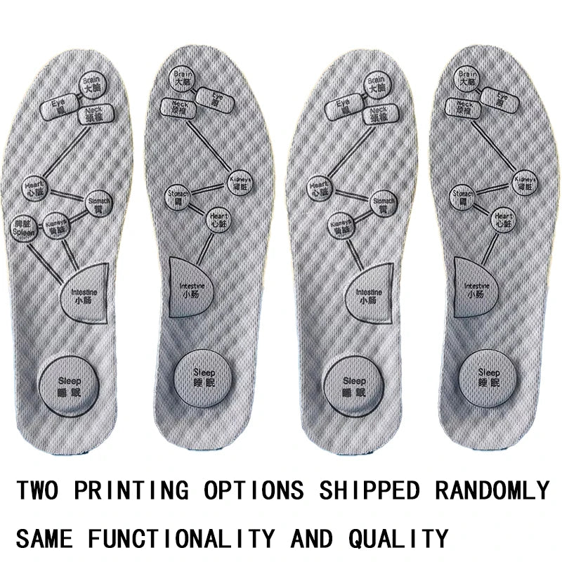 Massage Insoles Acupressure EVA Cushion Breathable Shoe Inserts