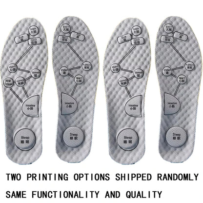 Massage Insoles Acupressure EVA Cushion Breathable Shoe Inserts