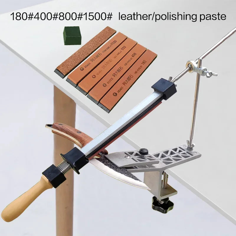 Knife Sharpener Fixed Angle Diamond Sharpening Stone for Kitchen Knives