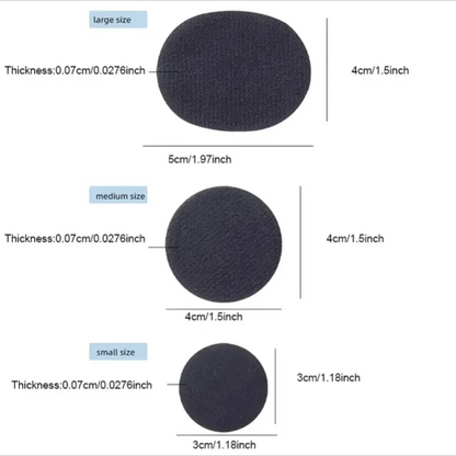 Shoe Repair Patches – Adhesive Heel & Sneaker Protector