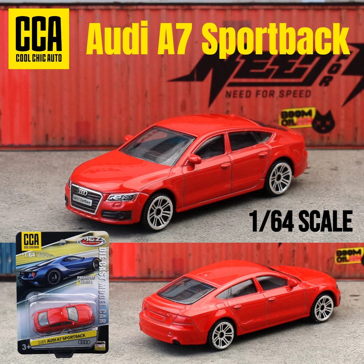 1:64 Diecast Car Model – Metal Scale Collectible Vehicle