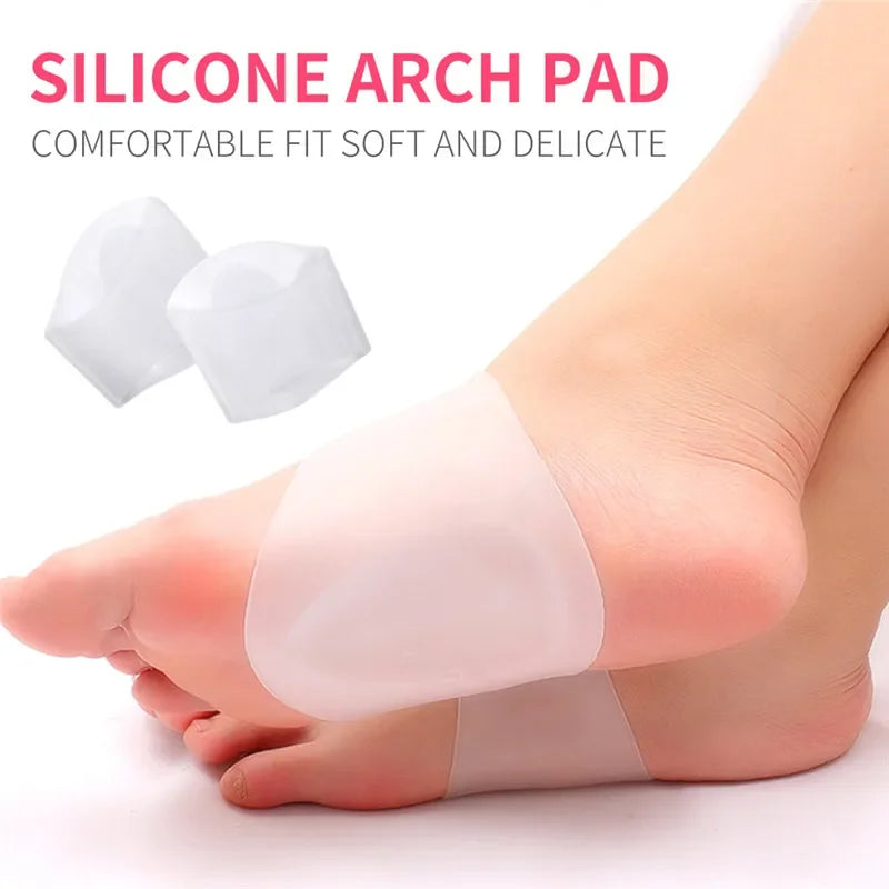 Arch Support Insoles – Silicone Flat Foot Shoe Inserts