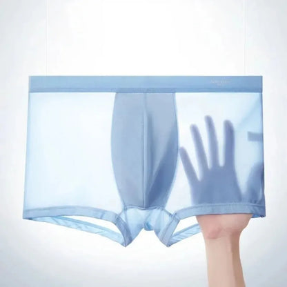 Men’s Boxer Shorts – Breathable Ice Silk Cooling Underwear
