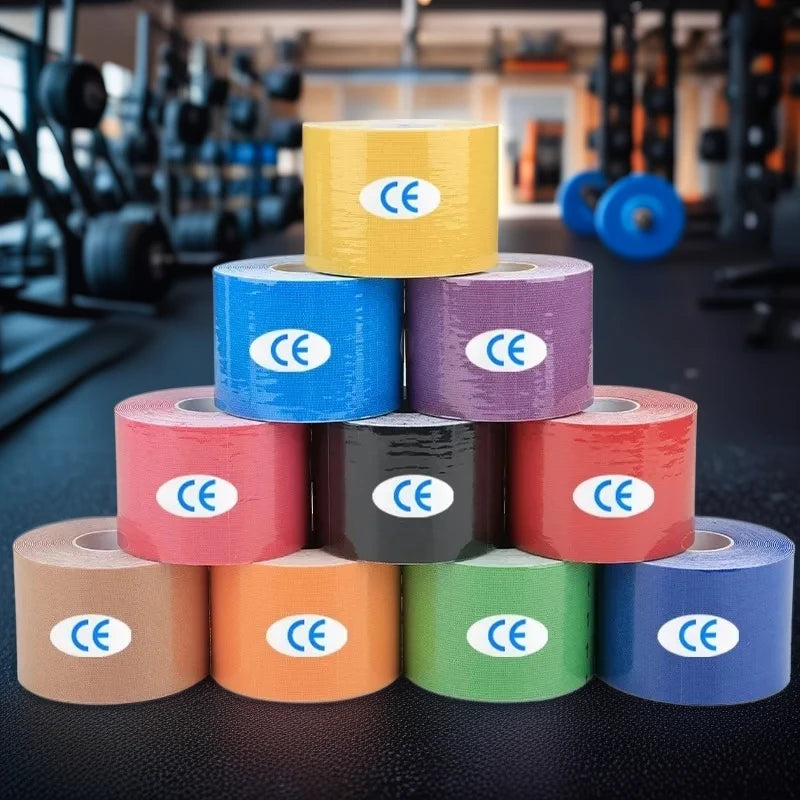 Kinesiology Tape Waterproof Athletic Sports Tape for Gym & Tennis