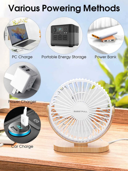 Small USB Desk Fan