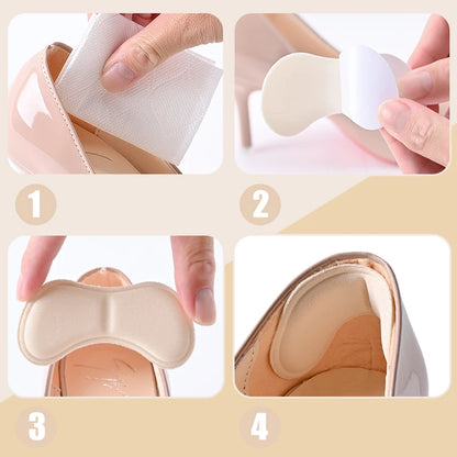 Heel Insoles Pads – Memory Foam Adhesive Heel Protectors