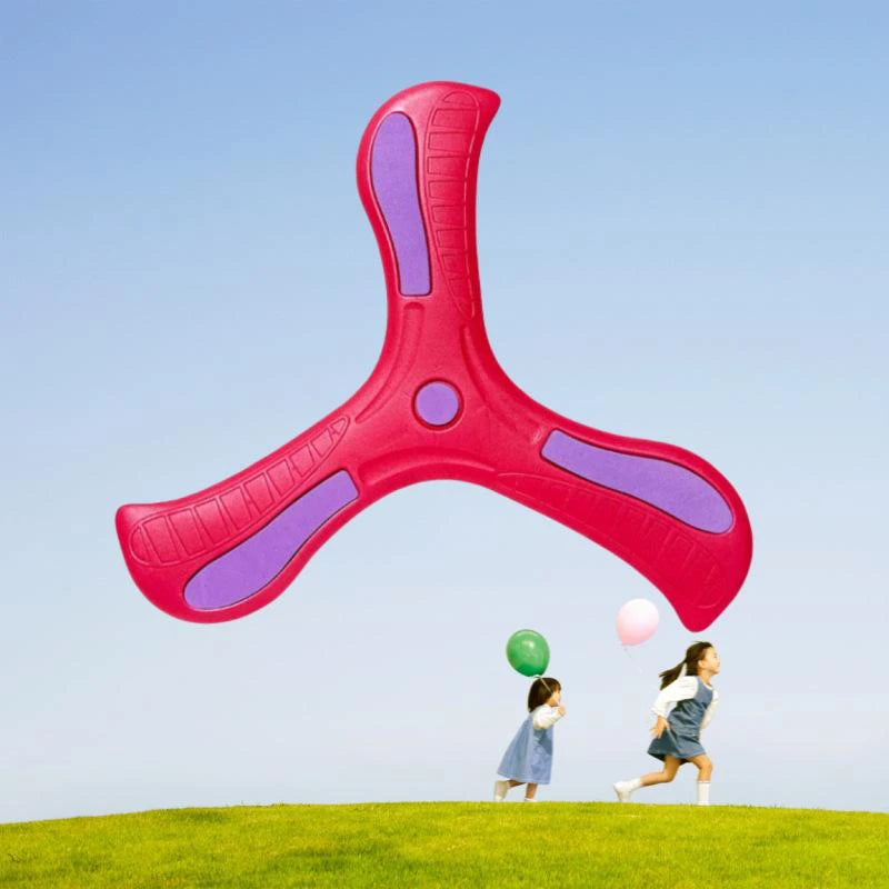 Soft Boomerang – Three-Leaf Night Light Flying Disc