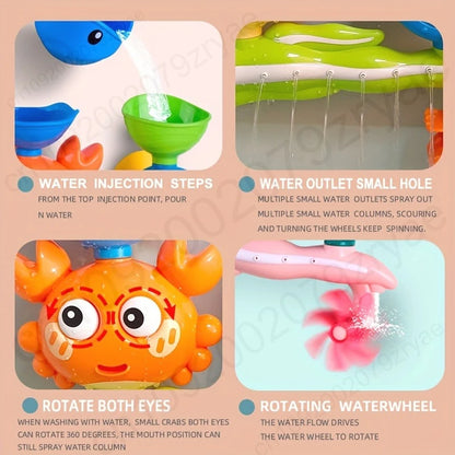 Suction Cup Bath Toy – Interactive Baby Water Play Set