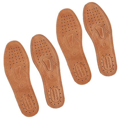 Cowhide Insoles – Leather Shoe Inserts for Boots & Sports Shoes