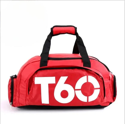 Gym Bag with Shoe Compartment