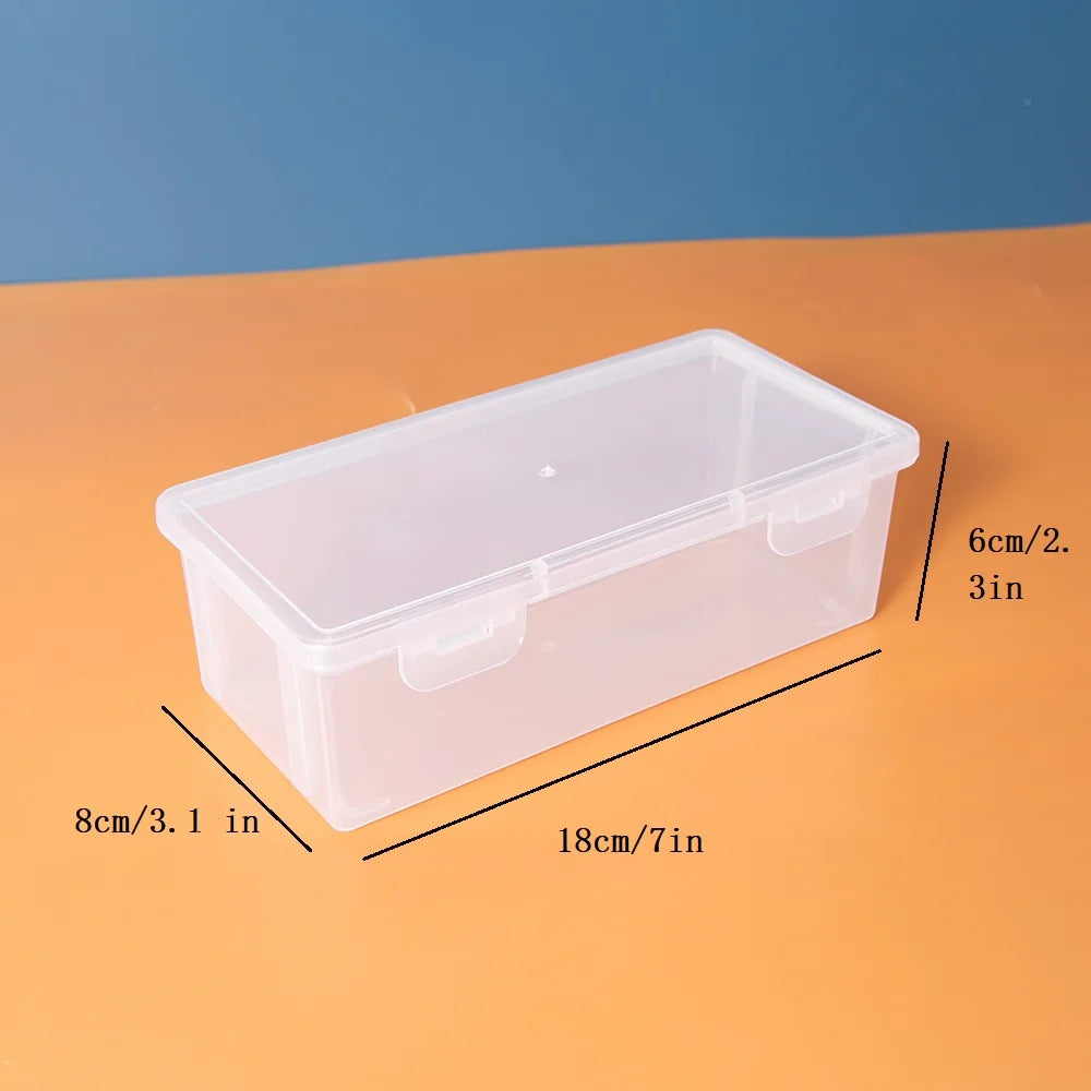 Transparent Pencil Case – Large Capacity School Supply Organizer