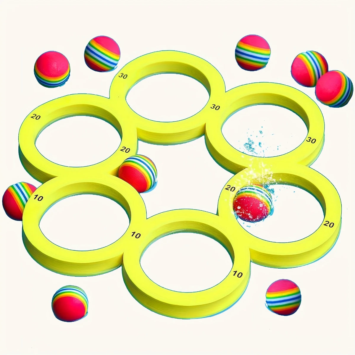Pool Toss Game – Floating Water Sports Toy Set