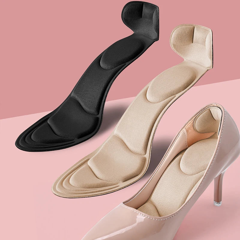 Memory Foam Insoles for High Heels – Breathable Cushioned Inserts