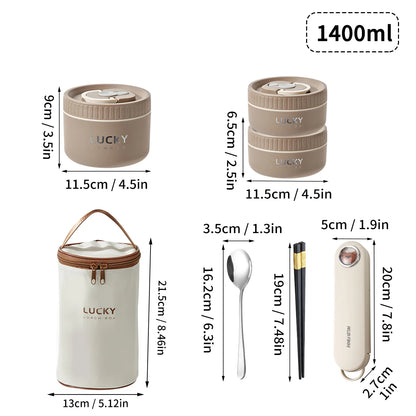 Insulated Stainless Steel Lunch Box