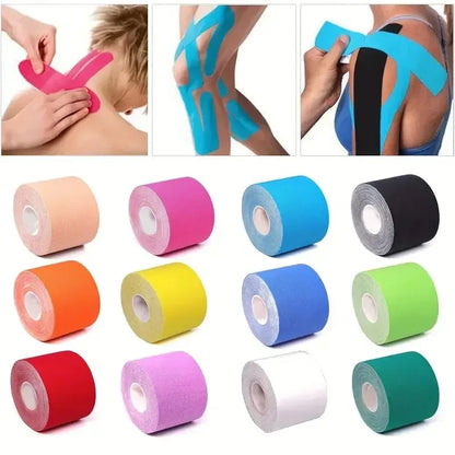 Kinesiology Tape Waterproof Athletic Sports Tape for Gym & Tennis