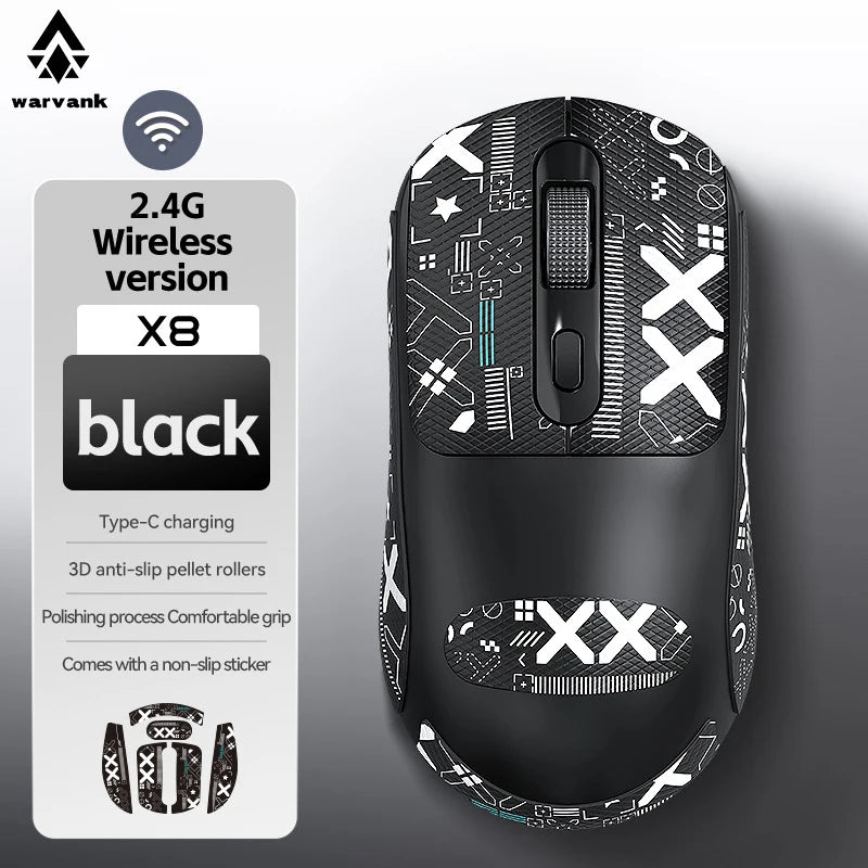 Wireless Gaming Mouse Rechargeable Type-C