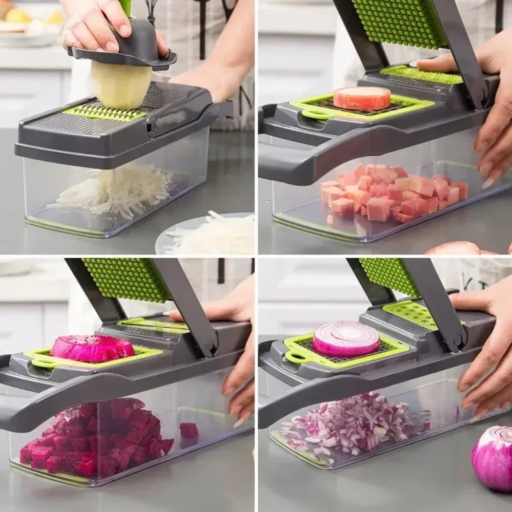 Multifunctional Vegetable Chopper Slicer Dicer