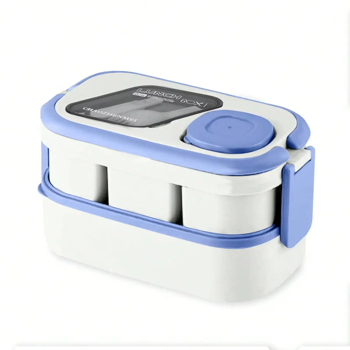 Stackable Bento Box Leak-Proof Lunch Container With Spoon & Fork