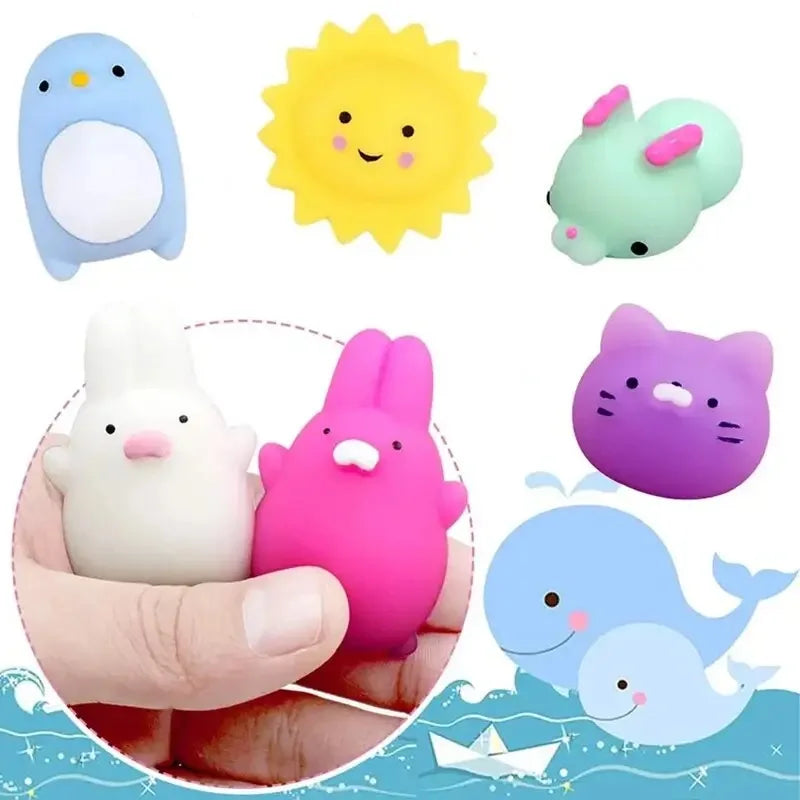 Animal Fidget Toys 20 Pcs Soft Rubber Squeeze Toys for Kids