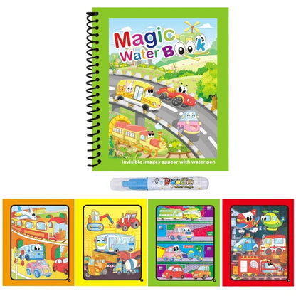 Magic Water Coloring Book