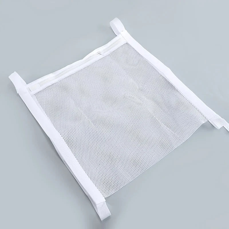 Sneaker Dryer Bag Reusable Mesh Shoe Washing Bag With Zipper