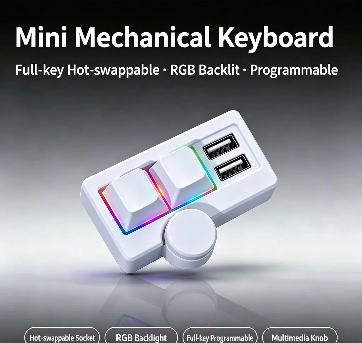 Mini Mechanical Gaming Keyboard RGB