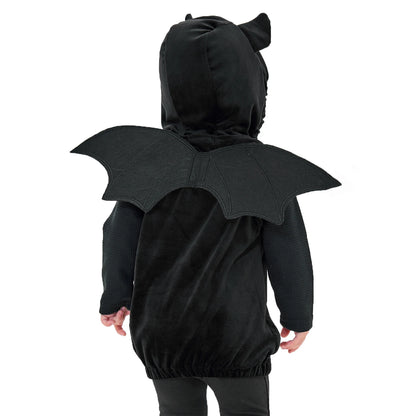 Umorden Unisex Baby Infant Toddler Halloween Black Bat Costume Hoodie Vest 1T 2T 3T
