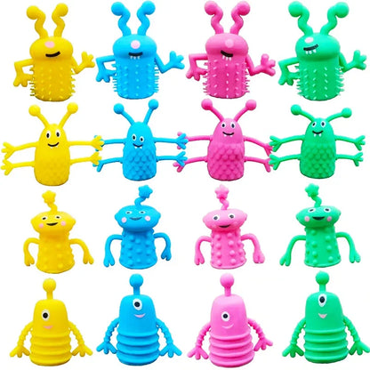 Monster Finger Fidget Toys – Soft Silicone Finger Toppers