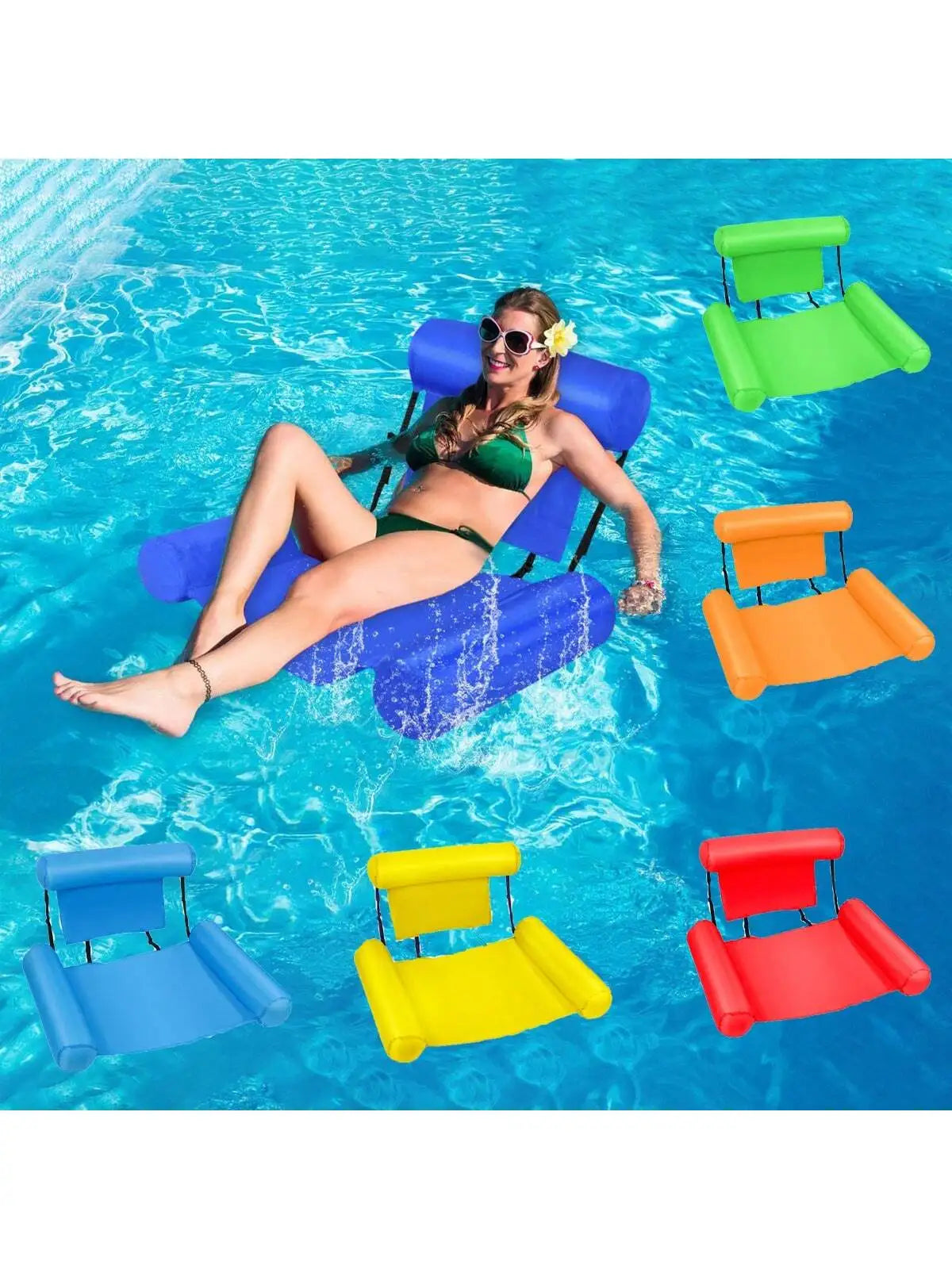 Inflatable Pool Float for Adults – Multi-Purpose Water Hammock