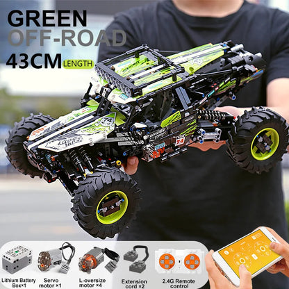 RC Buggy Building Blocks – 4WD Remote Control Car Model