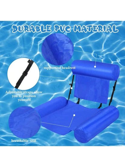 Inflatable Pool Float for Adults – Multi-Purpose Water Hammock
