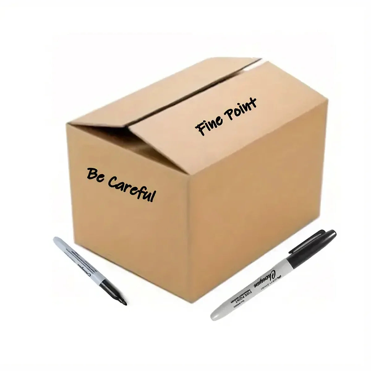 Permanent Markers 60-Pack – Fine Point Pens for Classroom & Office